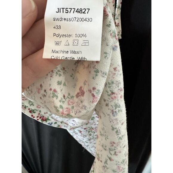 Shein Women Floral Sundress Size XS Babydoll Milkmaid Empire‎ Waist Coquette - Picture 3 of 6